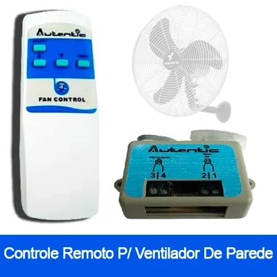 Controle Remoto P/ Ventilador de Parede